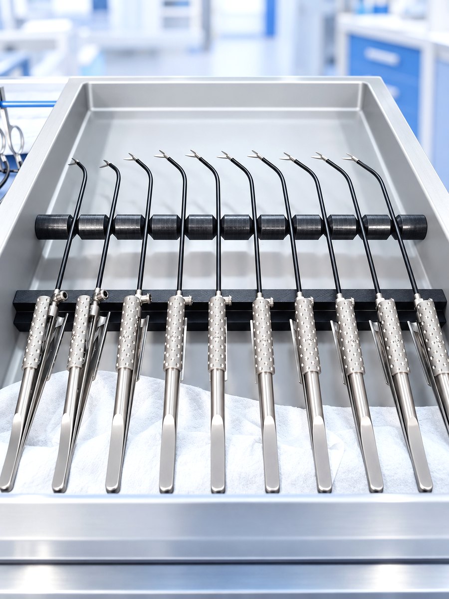 Instrumentenset in einem Sterilisationscontainer