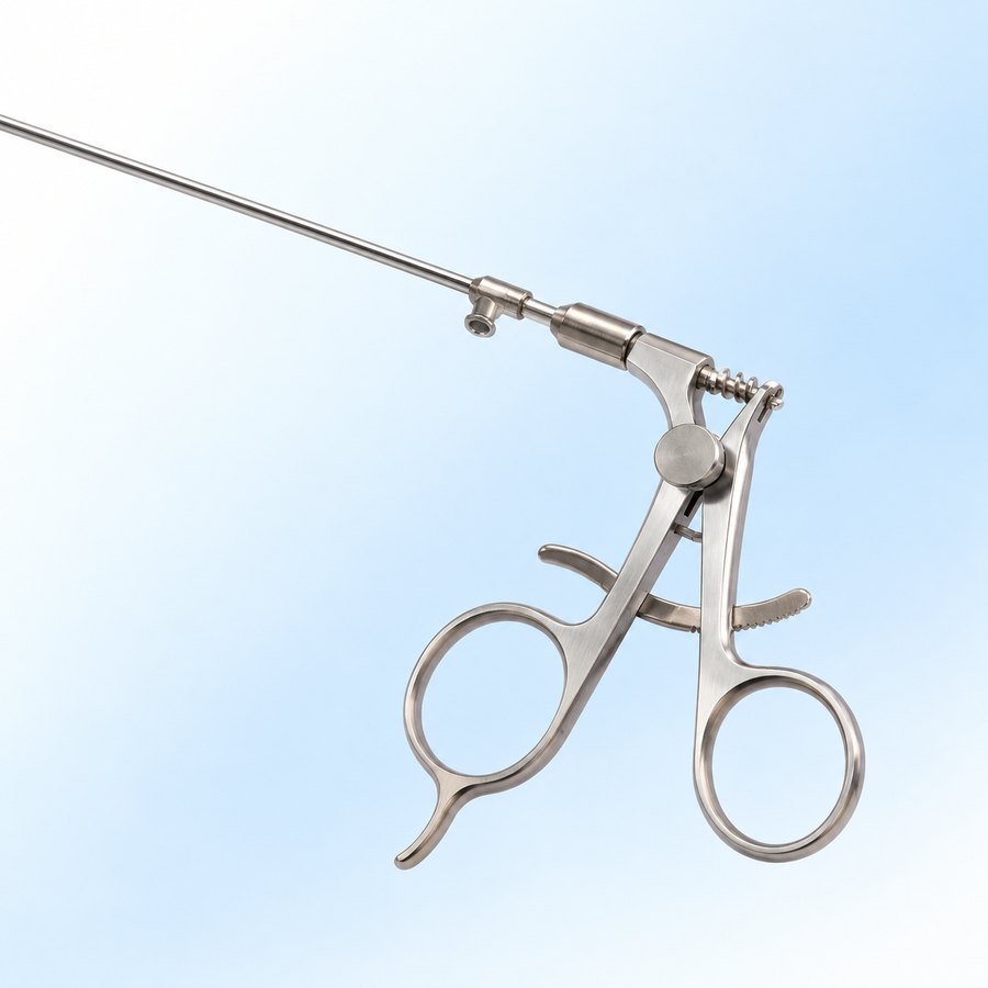 Rohrschaftinstrument mit Griffschalen und langem Schaft